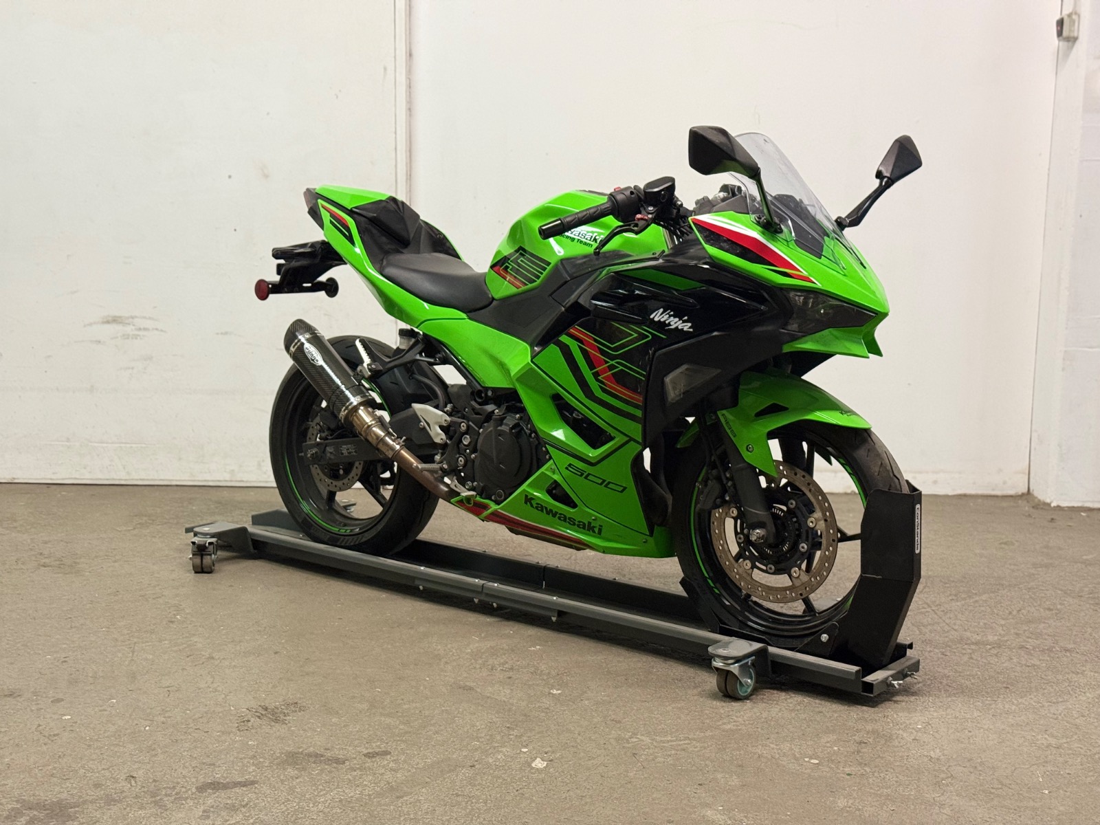 Supersportler Kawasaki Ninja 500 Grün – verkauft von Rheingau Bikes